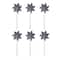 Glitzhome® 24" Stars & Stripes Patriotic Windmills, 6ct.